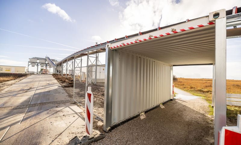 Fietstunnel emissiearm werken Fochteloerveen Fietstunnel emissiearm werken Fochteloerveen