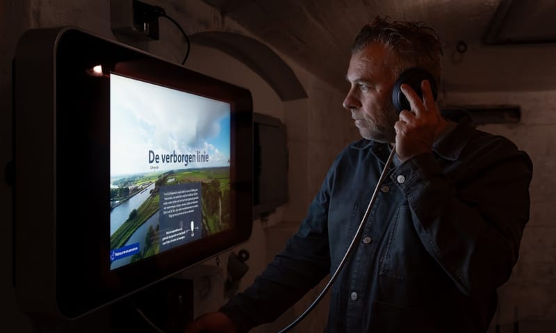 Virtuele beleving 'De verborgen Linie' Virtuele beleving 'De verborgen Linie'