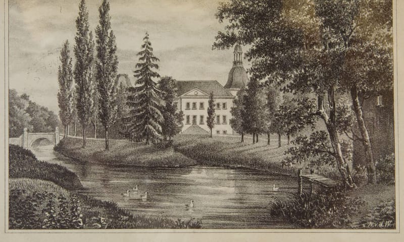 Hackfort begin 19e eeuw Gelders Archief 1505-S267-18991 Hackfort begin 19e eeuw Gelders Archief 1505-S267-18991