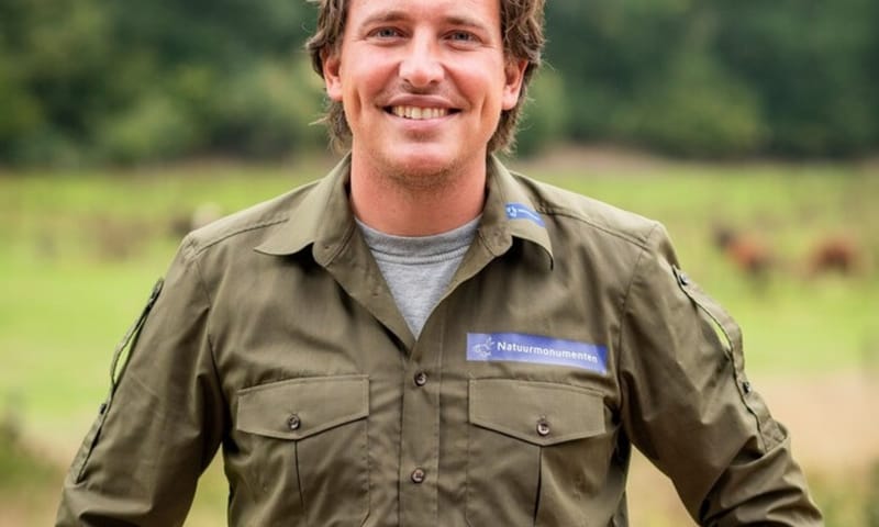 Boswachter Ruben Vermeer van Nationaal Park Veluwezoom.