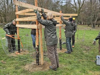 Vrijwilliger natuurbeheer vrijdaggroep Loenen