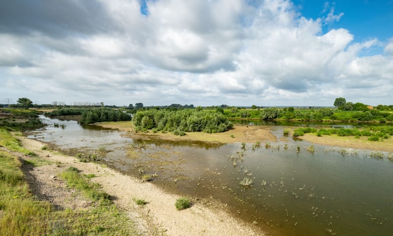 Nevengeul bij Visserweert