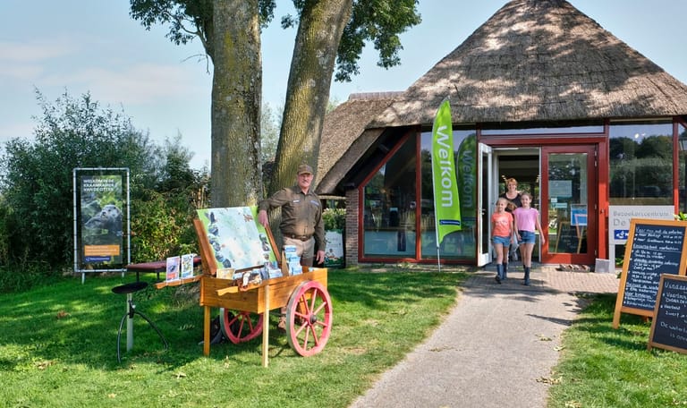 Bezoekerscentrum De Wieden in de zomer