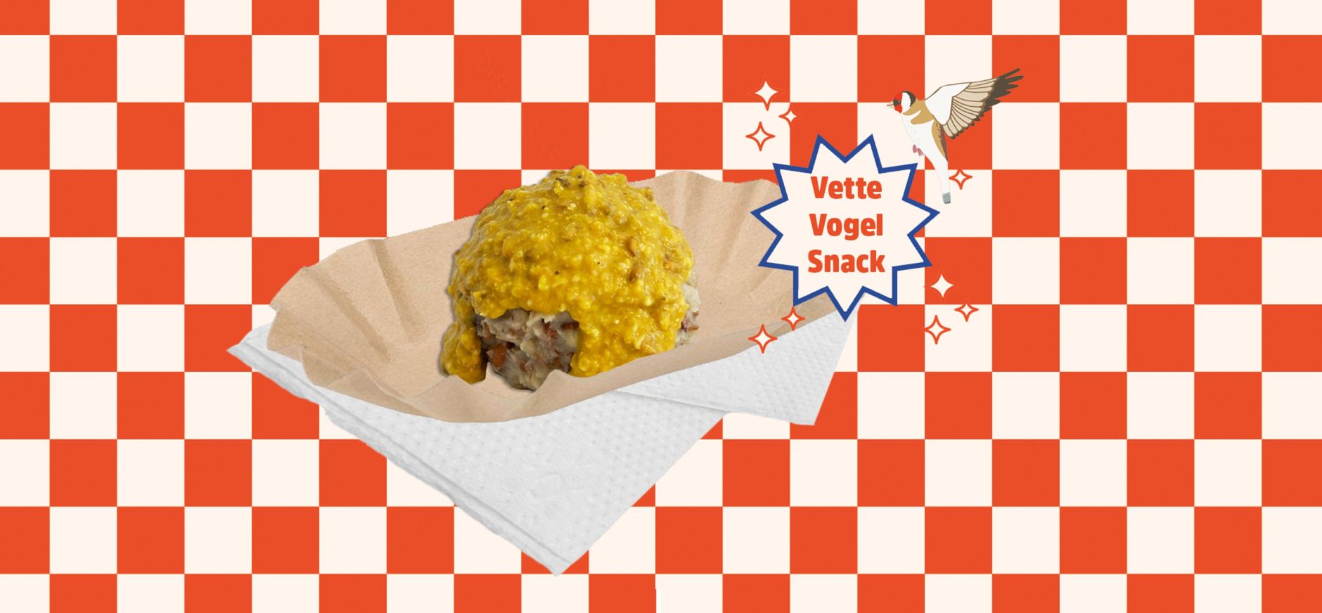 Gehaktbol met pindsaus