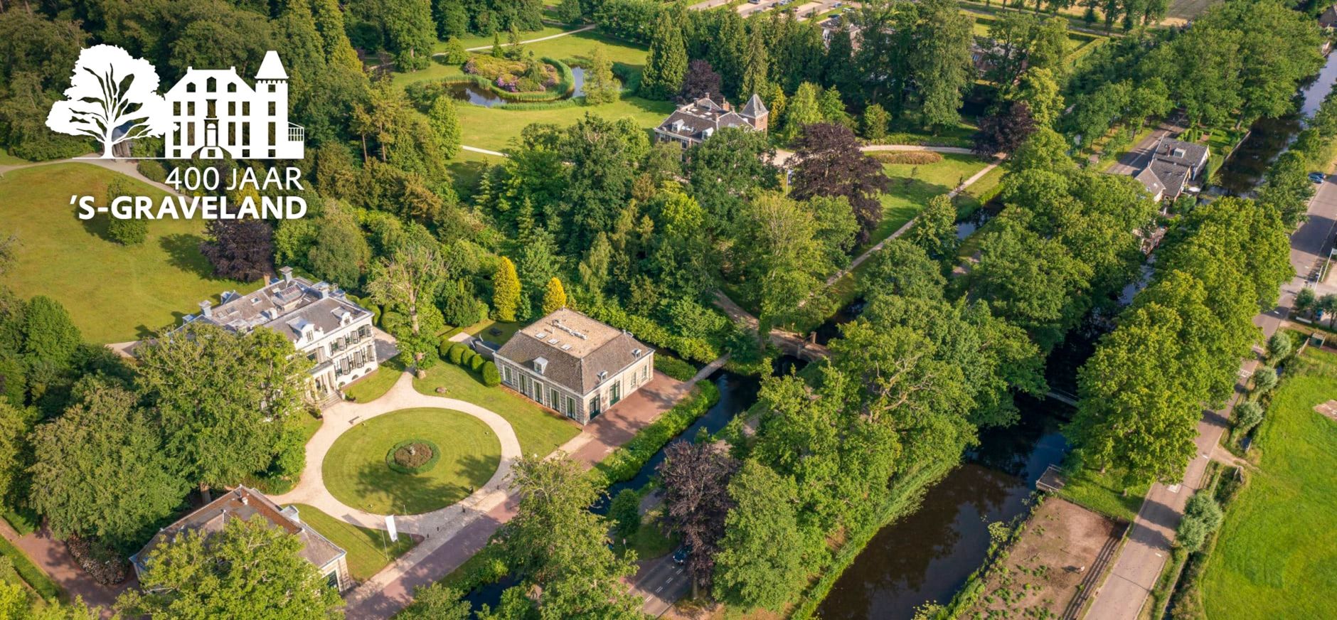 Schaep en Burgh vanuit de lucht