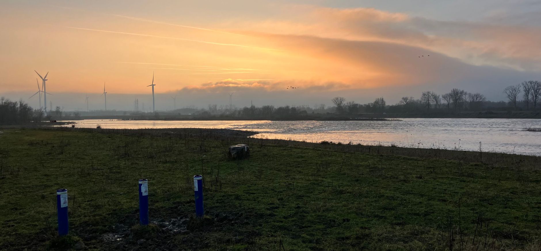 leidingtracé PALL Meers