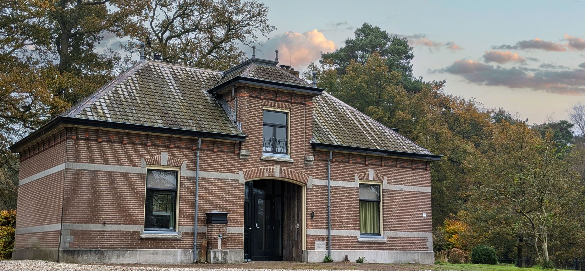 Het koetshuis op Leusveld