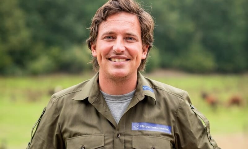 Boswachter Ruben Vermeer van Nationaal Park Veluwezoom.