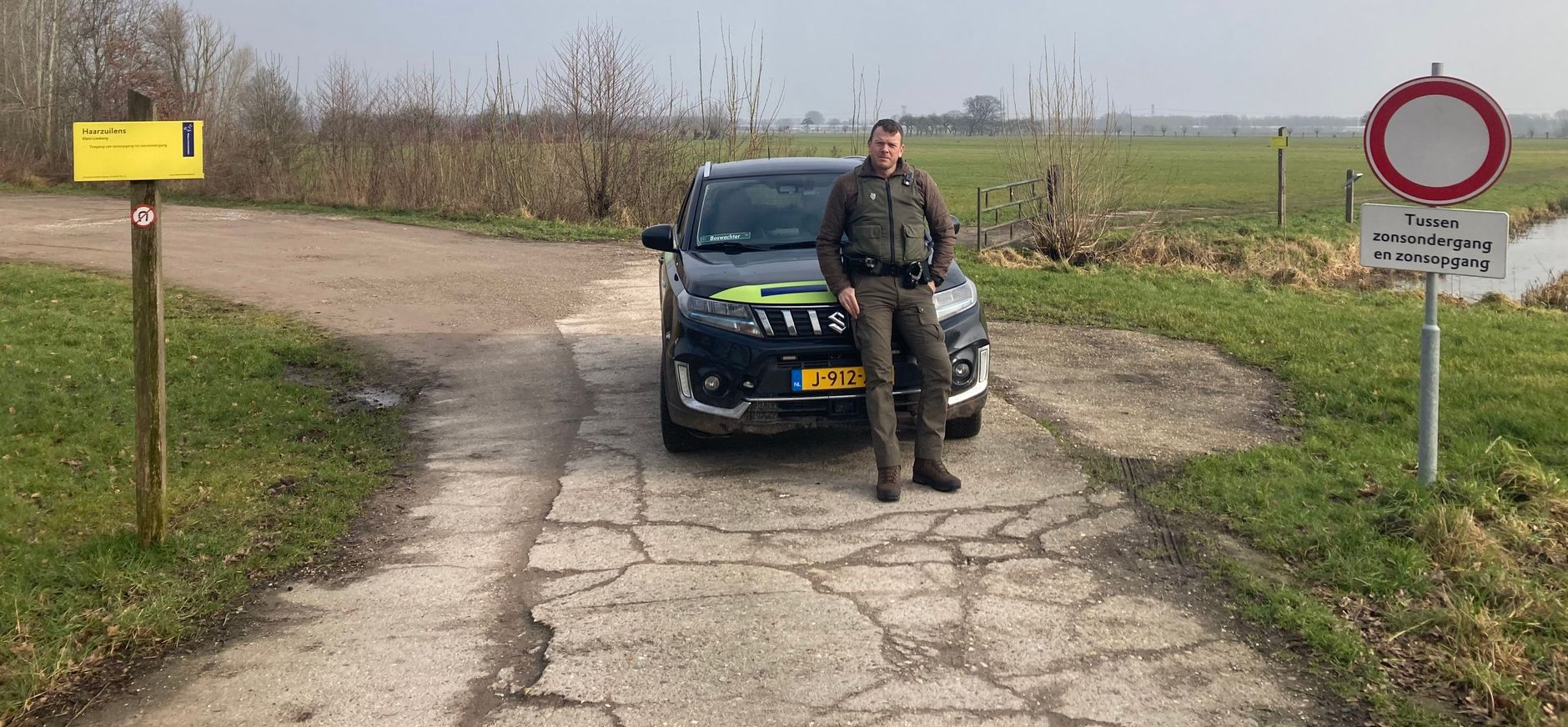 Buitengewoon opsporingsambtenaar (boa) waakt Richard Verhoek.