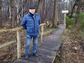 Cees Gommers bij Kerkepad