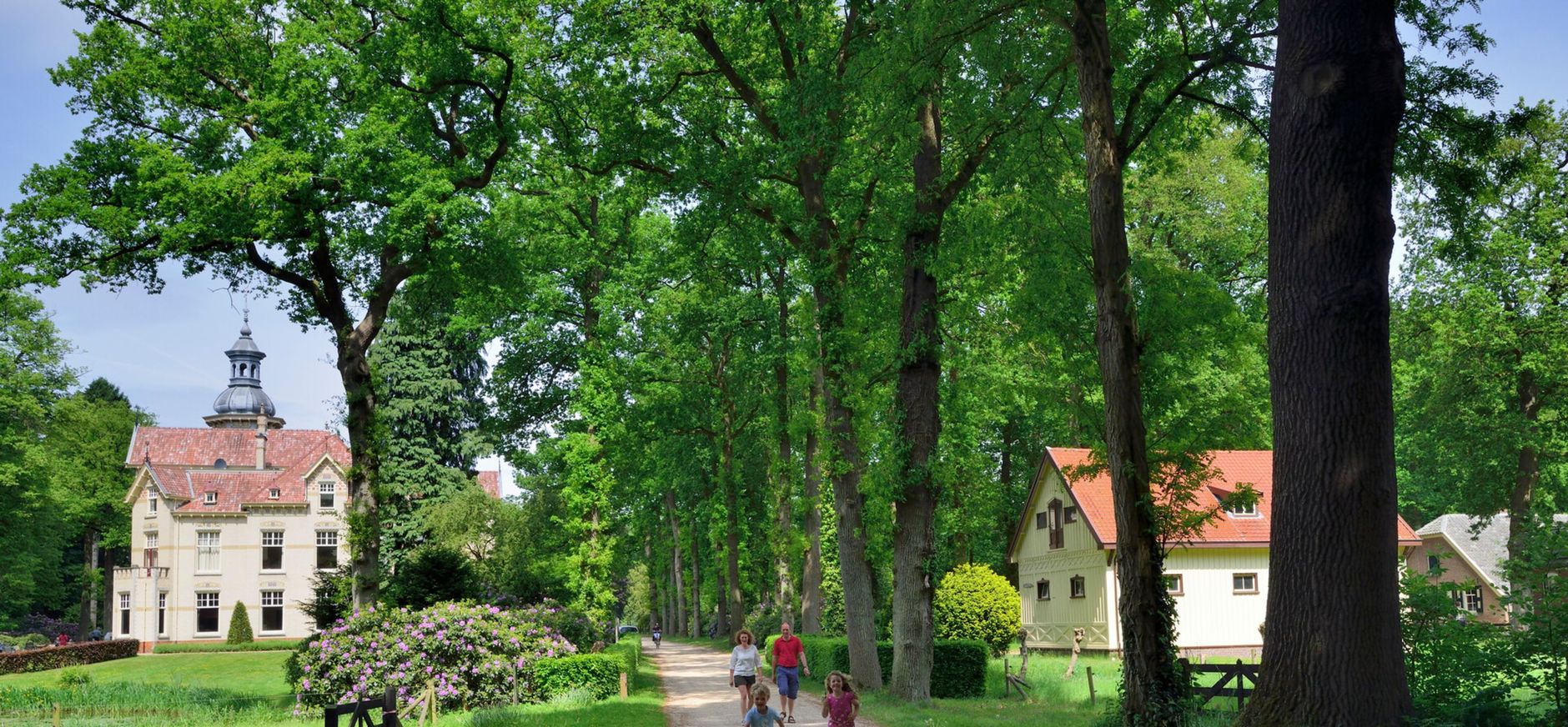 Vakantie op oud groevenbeek
