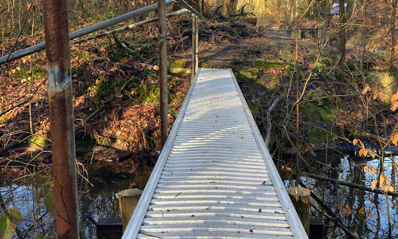 Nieuwe route langs waterwerken en infopanelen.