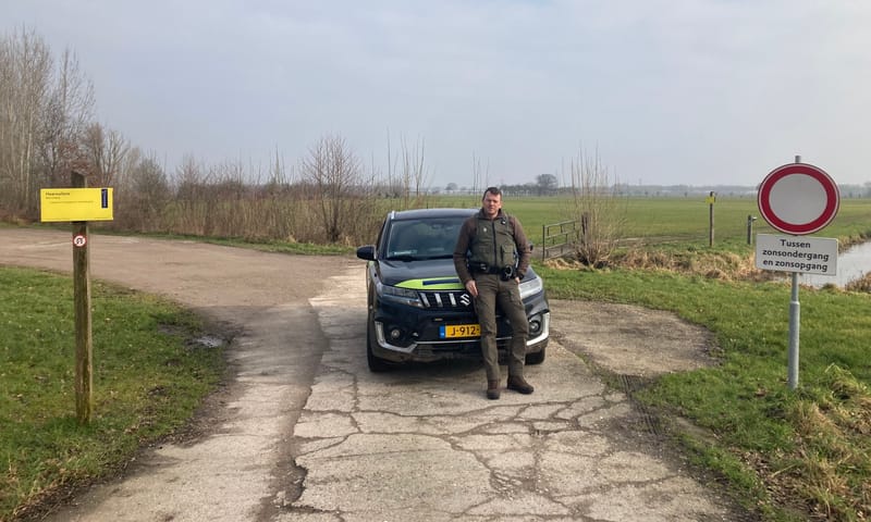 Buitengewoon opsporingsambtenaar (boa) waakt Richard Verhoek.