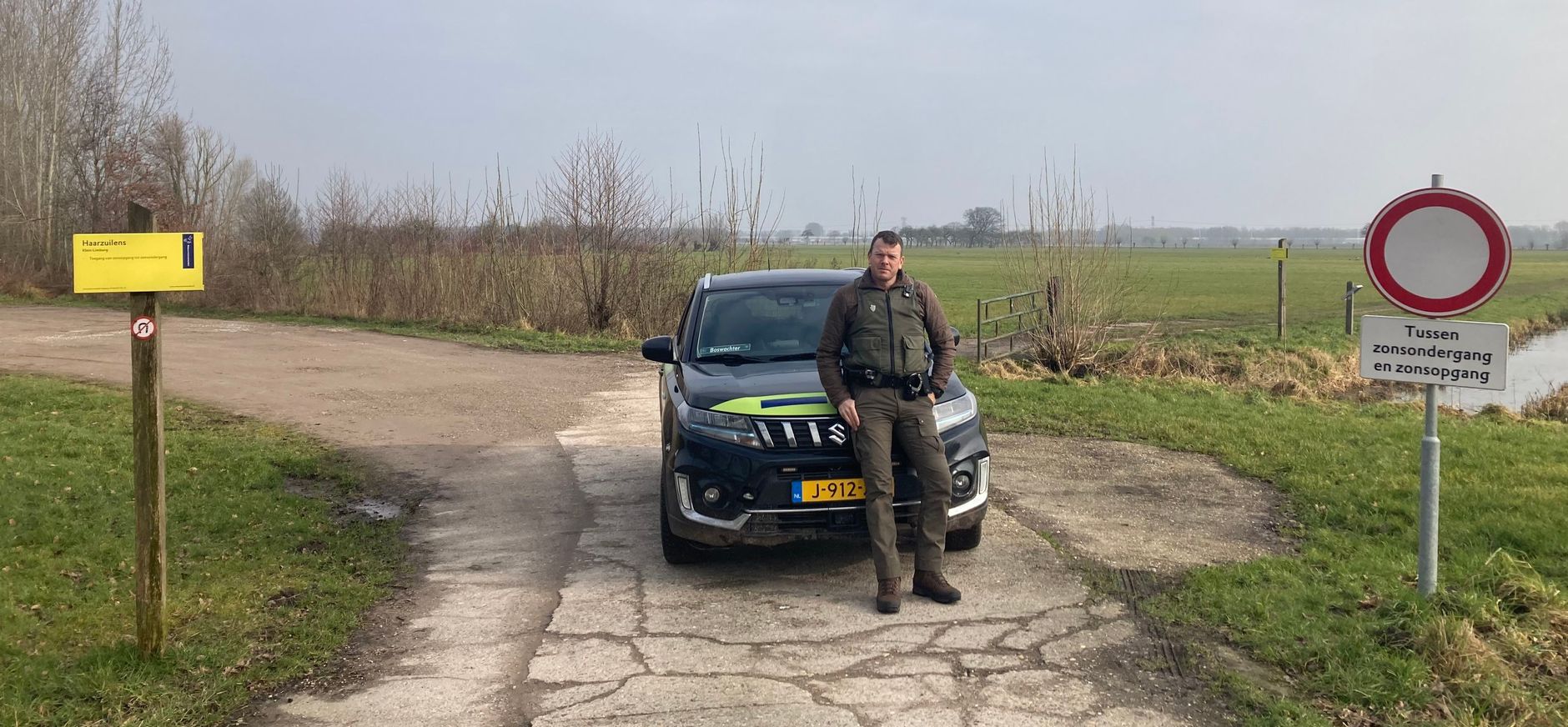 Buitengewoon opsporingsambtenaar (boa) waakt Richard Verhoek.