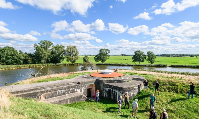 Ommetje op Fort Waver-Amstel