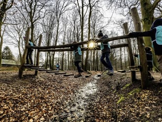 Nieuw Klompenpad KIDS op landgoed Woudhuizen in Apeldoorn