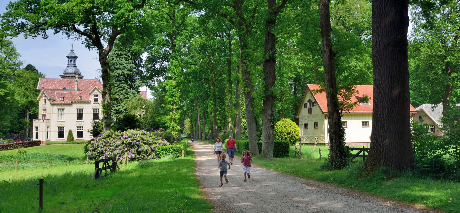 Vakantie op oud groevenbeek