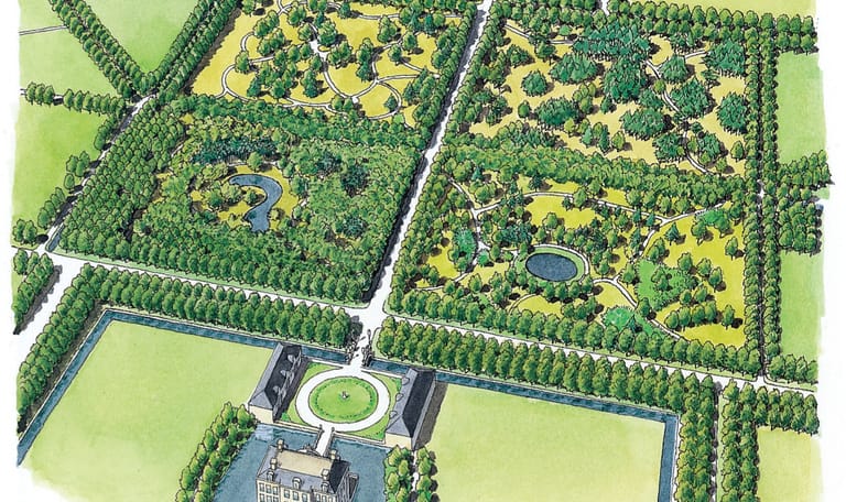 Landgoed Eerde, kasteeltuin