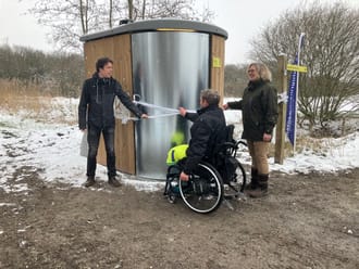 Opening natuurtoilet Fochteloërveen
