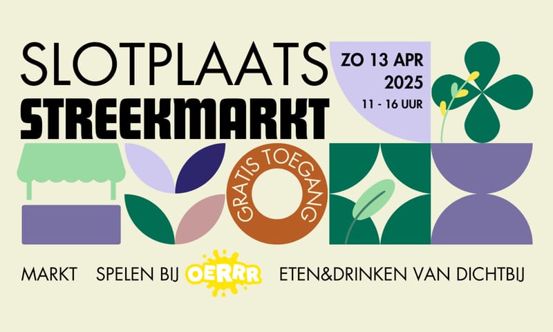 Illustratieve afbeelding van de Slotplaats Streekmarkt
