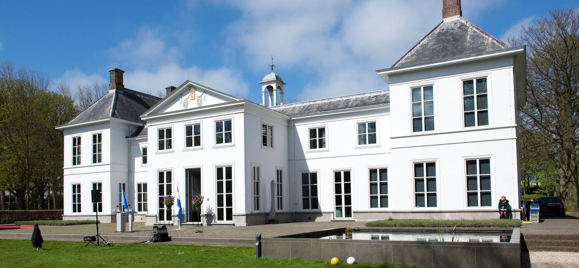 Het Catshuis Vooraangezicht van het Catshuis in Den haag