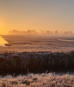 Zonsopkomst in De Wieden