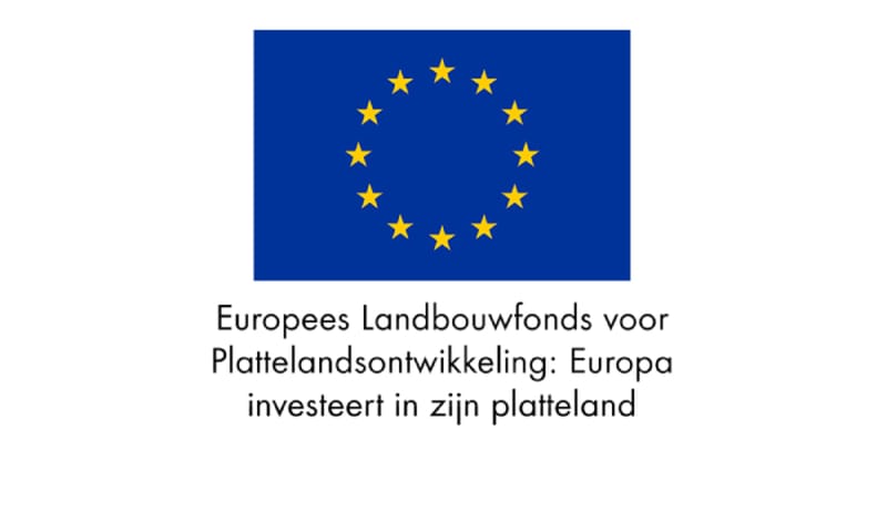Europees Landbouwfonds voor Plattelandsontwikkeling - met EU logo Europees Landbouwfonds voor Plattelandsontwikkeling - met EU logo