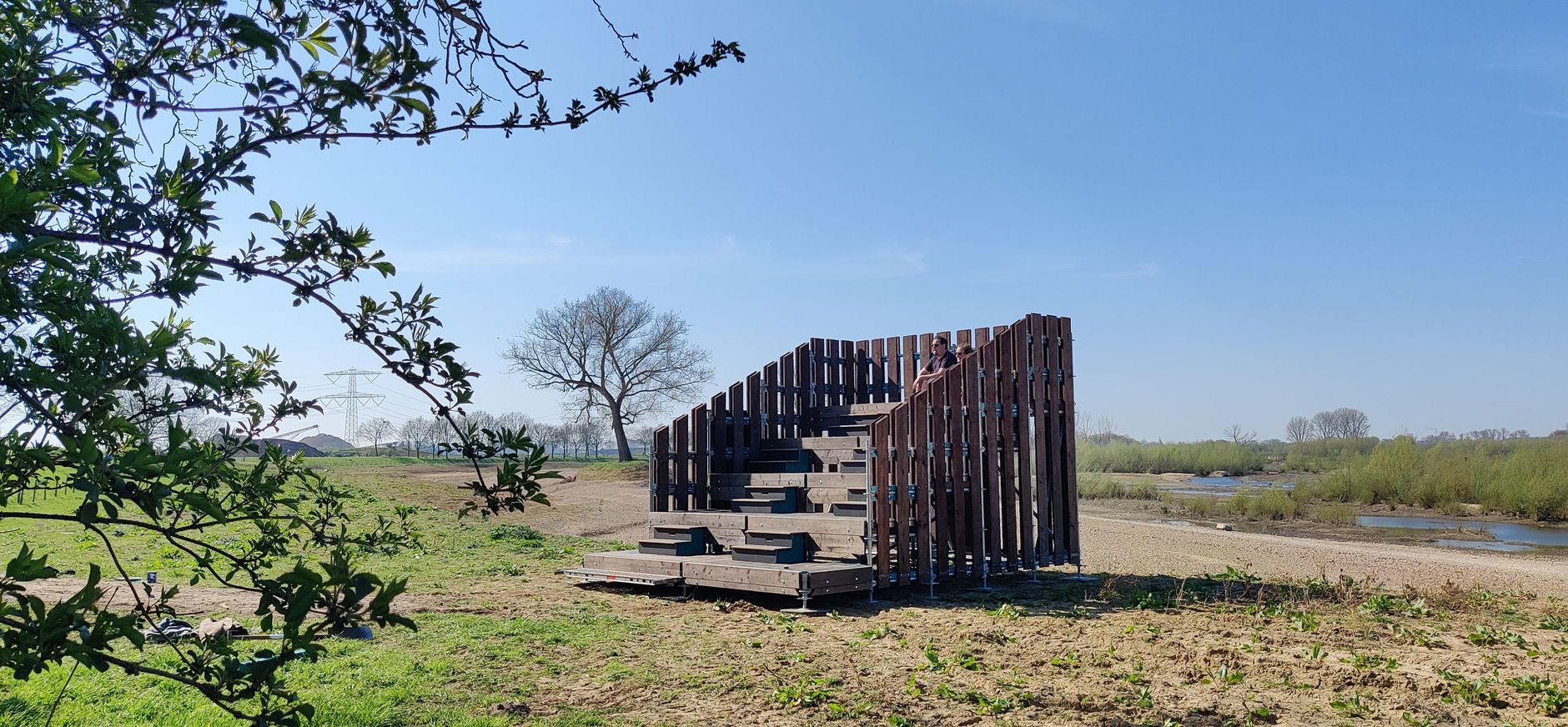 Verplaatsbaar uitkijkplatform RPMV in Illikhoven v4