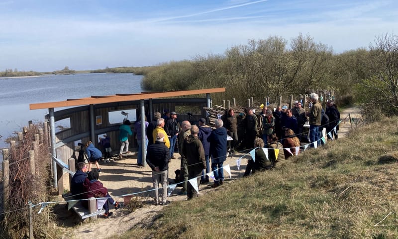 feestelijke afronding van het project