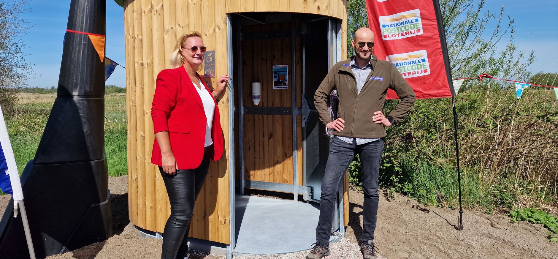 Opening natuurtoilet De Wieden Natuurtoilet