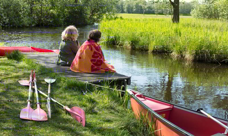 Samen op het water