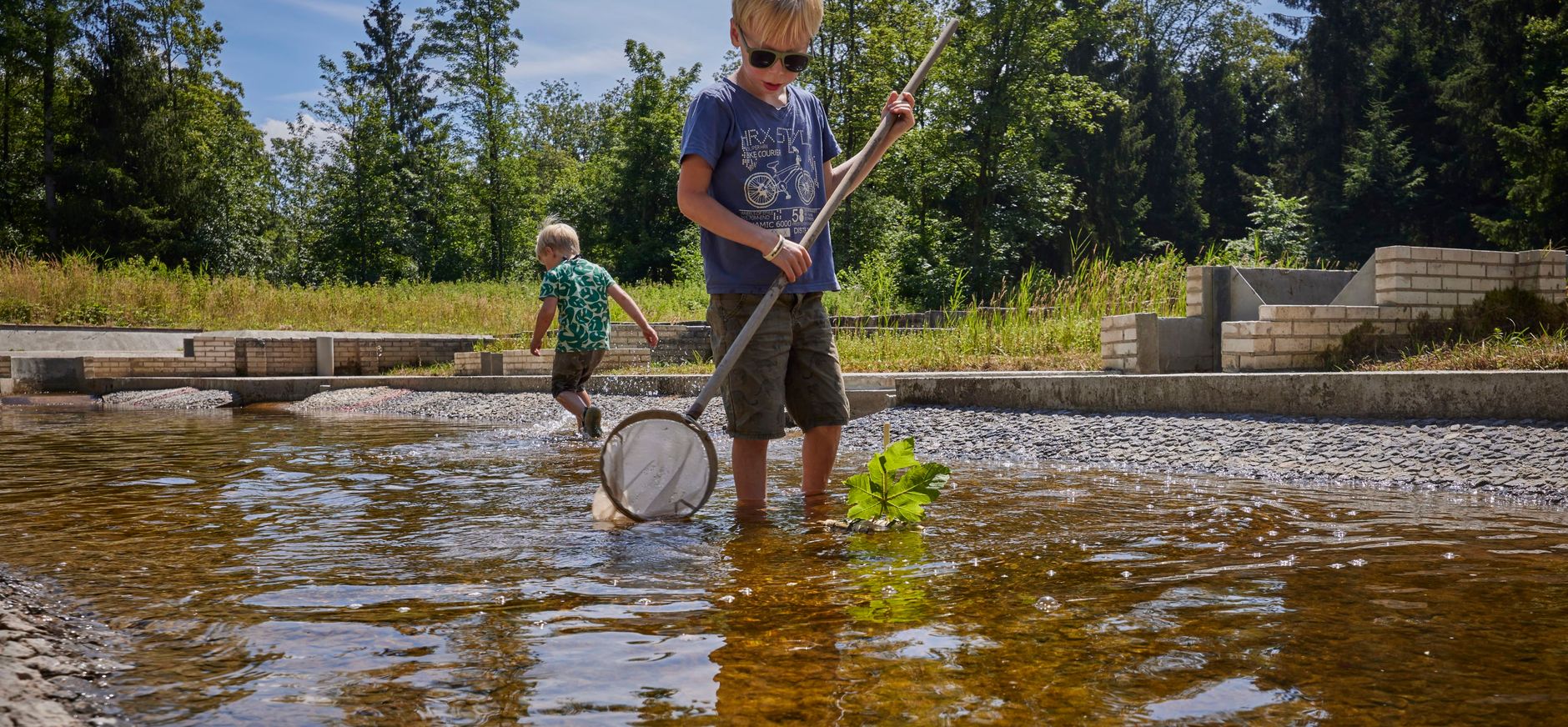 Waterbeestjes zoeken 
