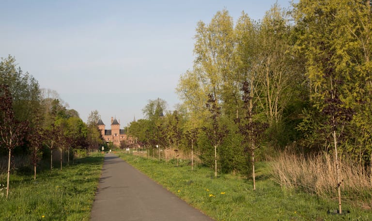 Entree van het Parkbos de Haar Parkbos de Haar