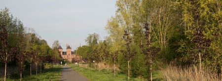 Entree van het Parkbos de Haar Parkbos de Haar