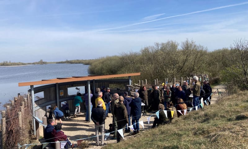 feestelijke afronding van het project