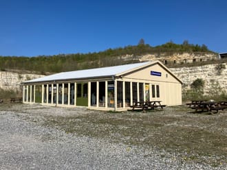 Groevepaviljoen Sint-Pietersberg buitenaanzicht