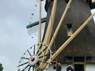 Nieuw wiekenkruis molen De Onrust