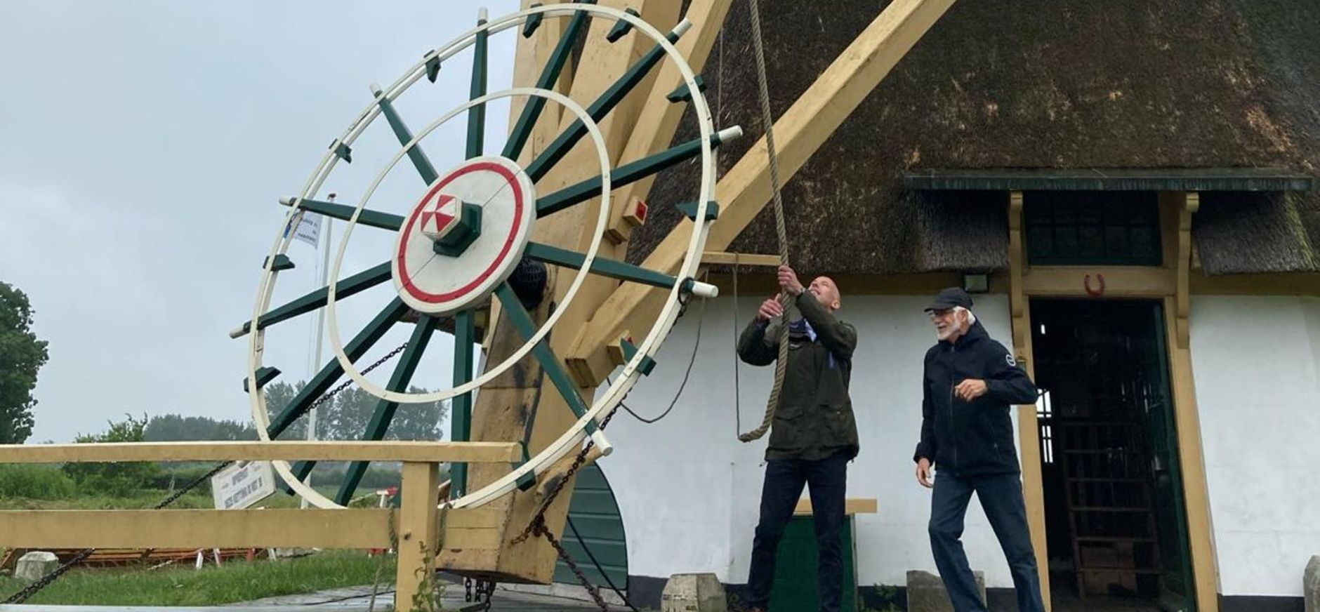 Nieuw wiekenkruis molen De Onrust