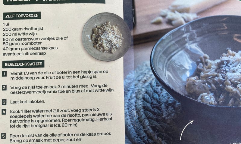 Oesterzwamrisottorecept