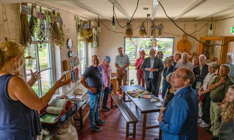 Opening wolatelier Belevenisboerderij