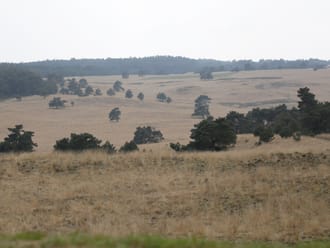 Observatiehut de Elsberg uitzicht
