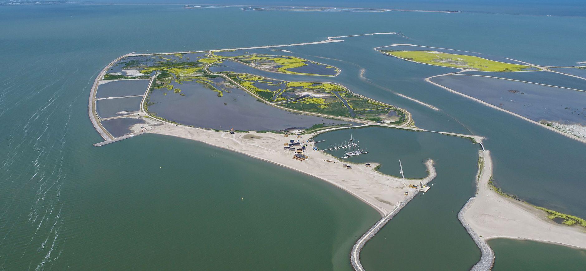 Marker Wadden natuureiland in het Markermeer Marker Wadden natuureiland in het Markermeer