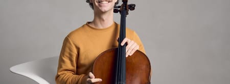 Cellist Simon Velthuis