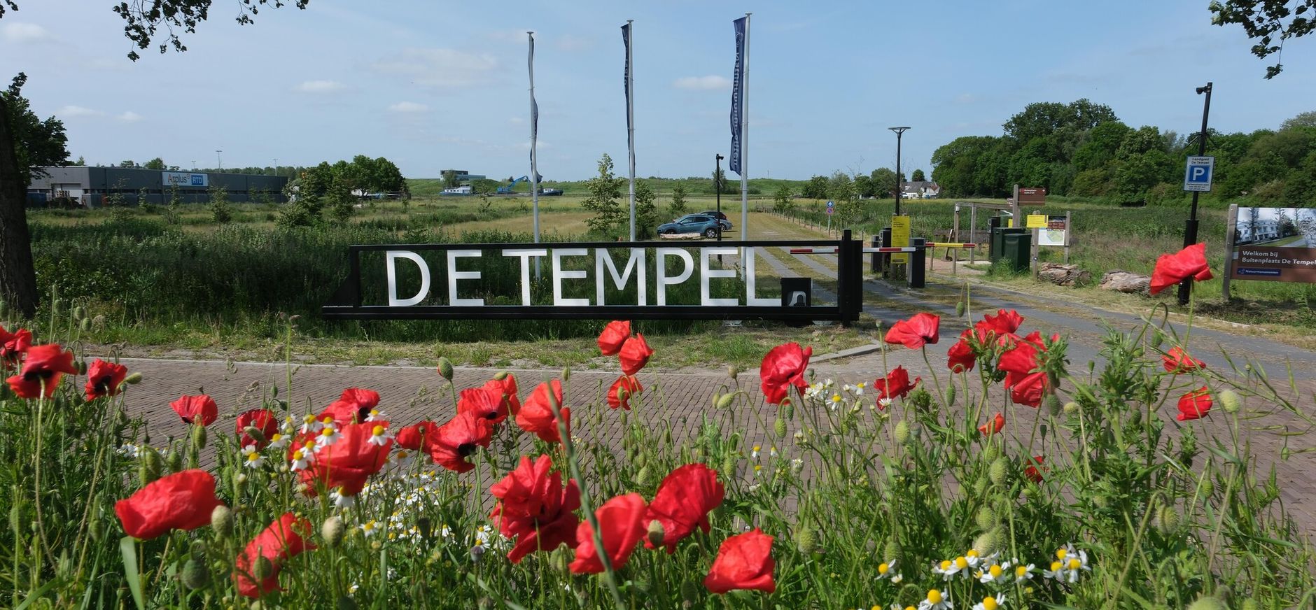 Parkeerplaats Buitenplaats De Tempel