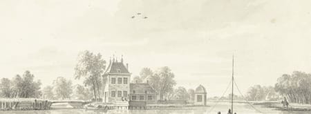 Trekschuit op de Vecht Trekschuit op de Vecht