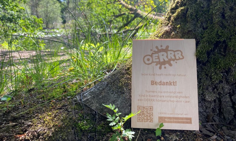 Geef een kind natuur