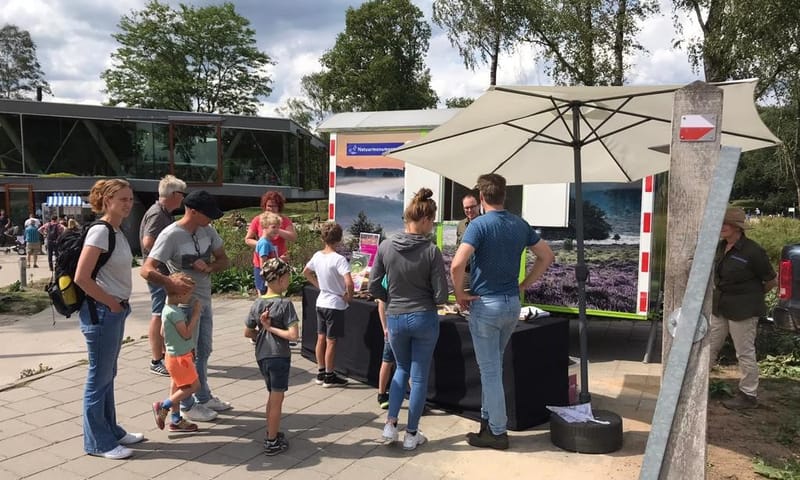 Keet bij Paviljoen Posbank