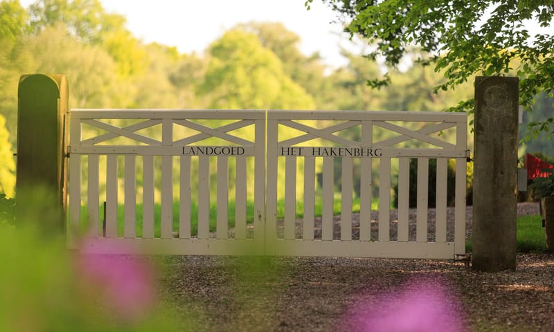 Wit hek Hakenberg Wit hek Hakenberg