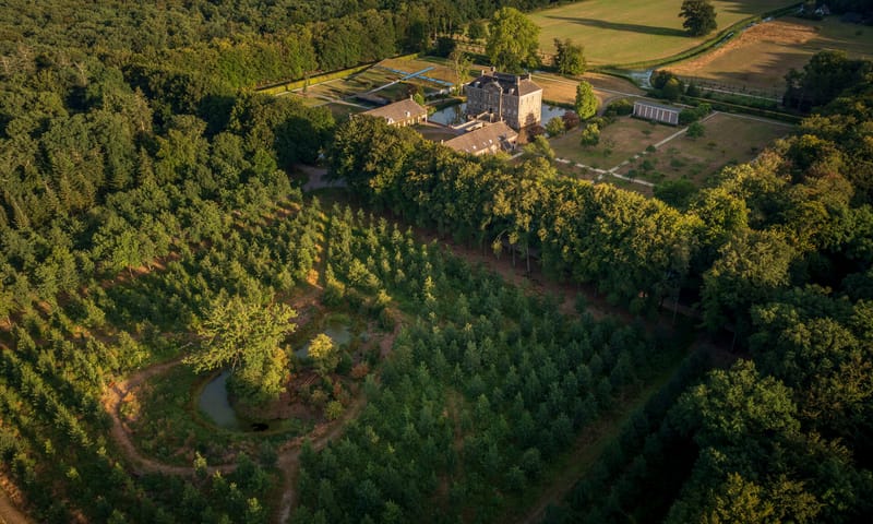 Landgoed Eerde van boven