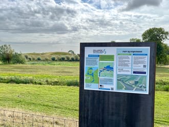 Fort bij Spijkerboor krijgt nieuw informatiepaneel over Hollandse Waterlinies